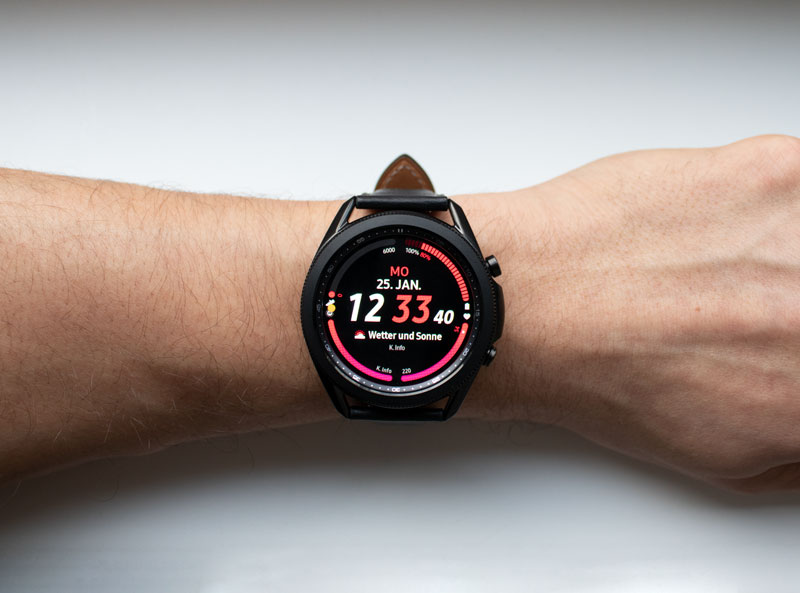 Die Samsung Galaxy Watch 3 im Sport Smartwatch Test
